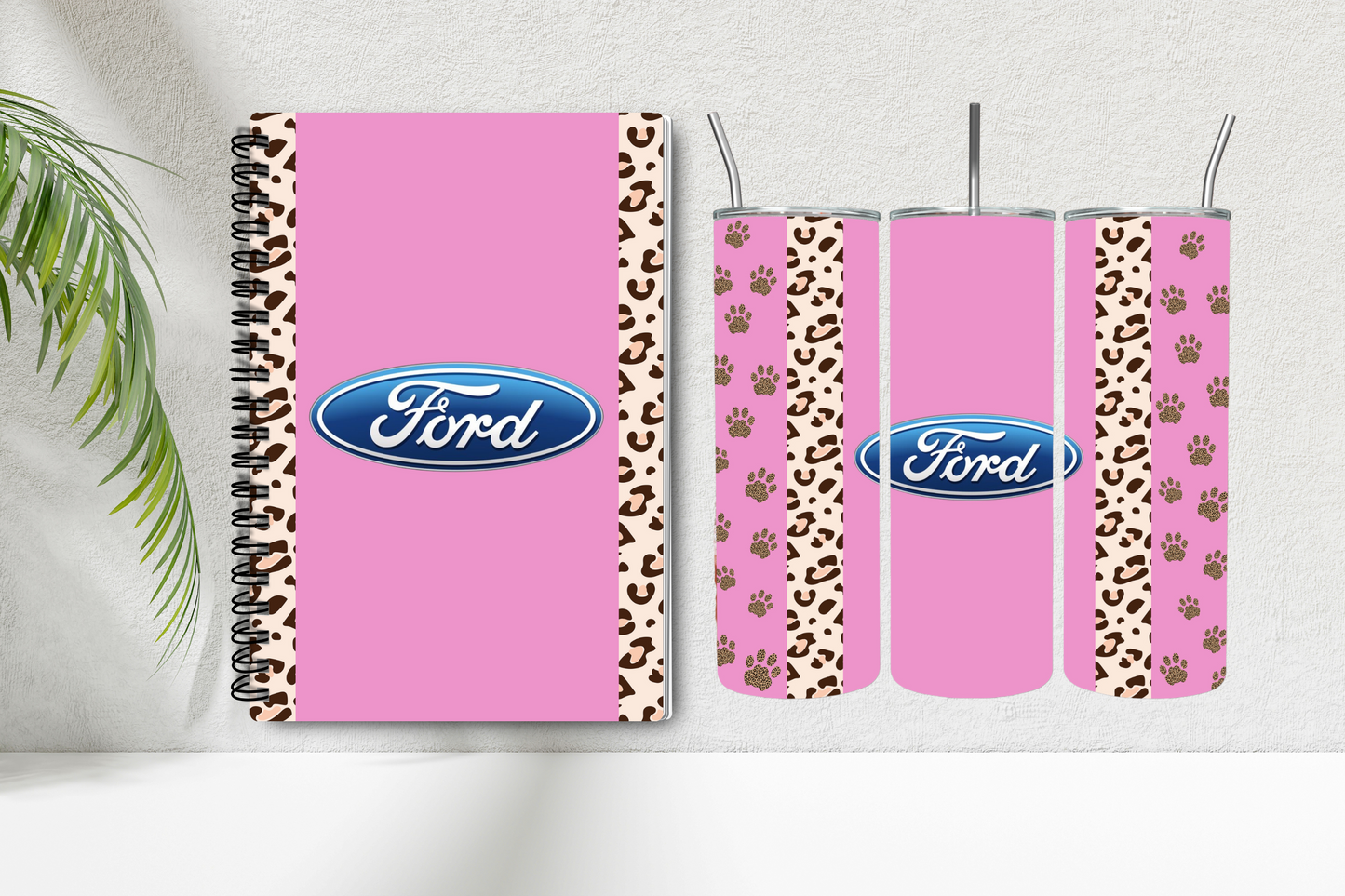 Car brand Notebook and Tumbler Set