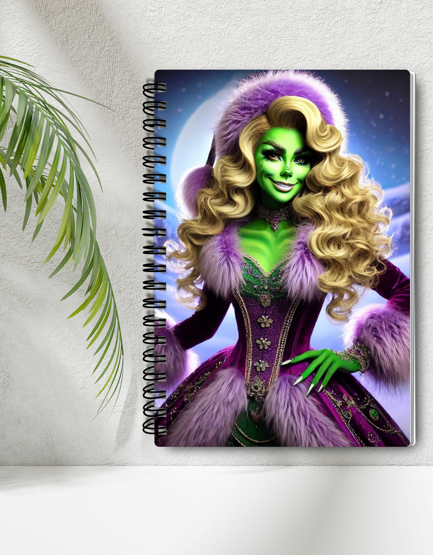 Lady Grinch Notebook