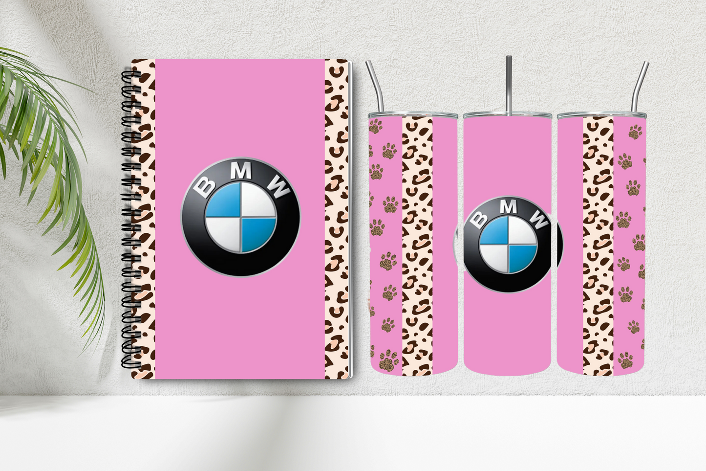 Car brand Notebook and Tumbler Set