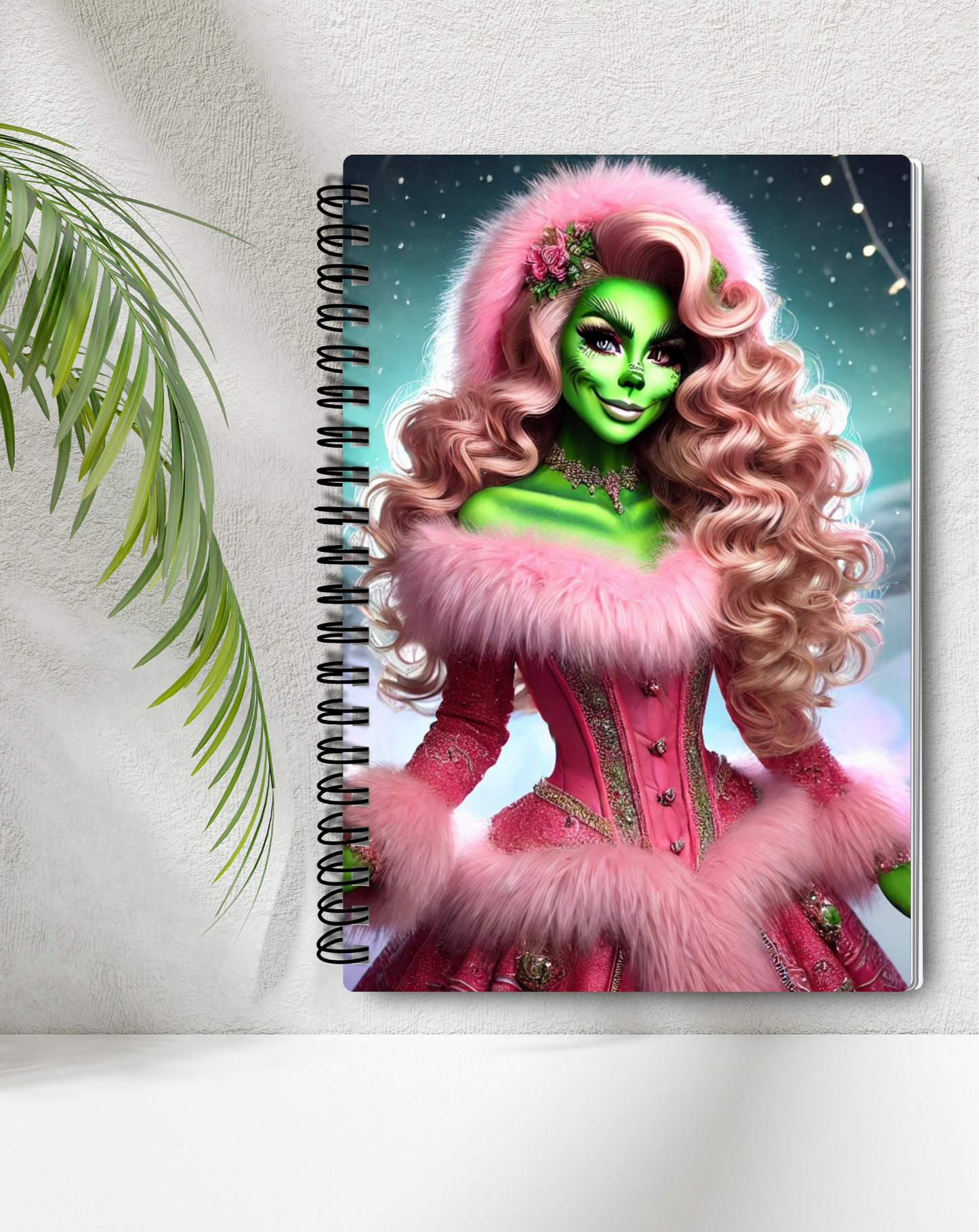 Lady Grinch Notebook