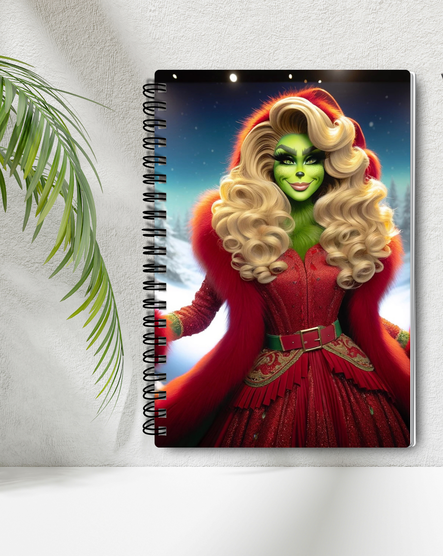 Lady Grinch Notebook