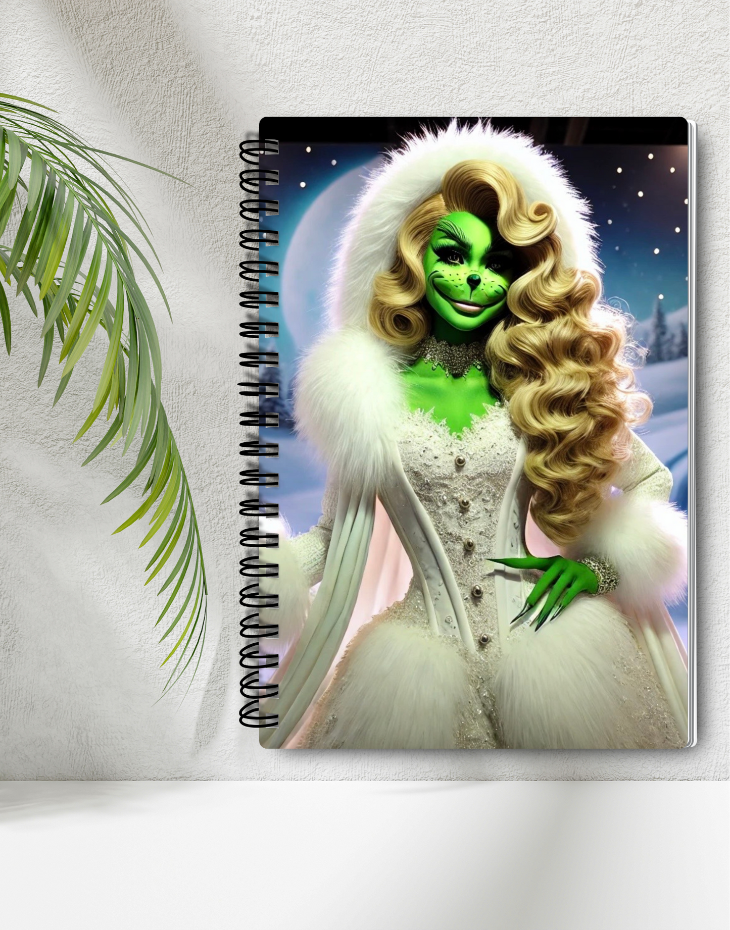 Lady Grinch Notebook