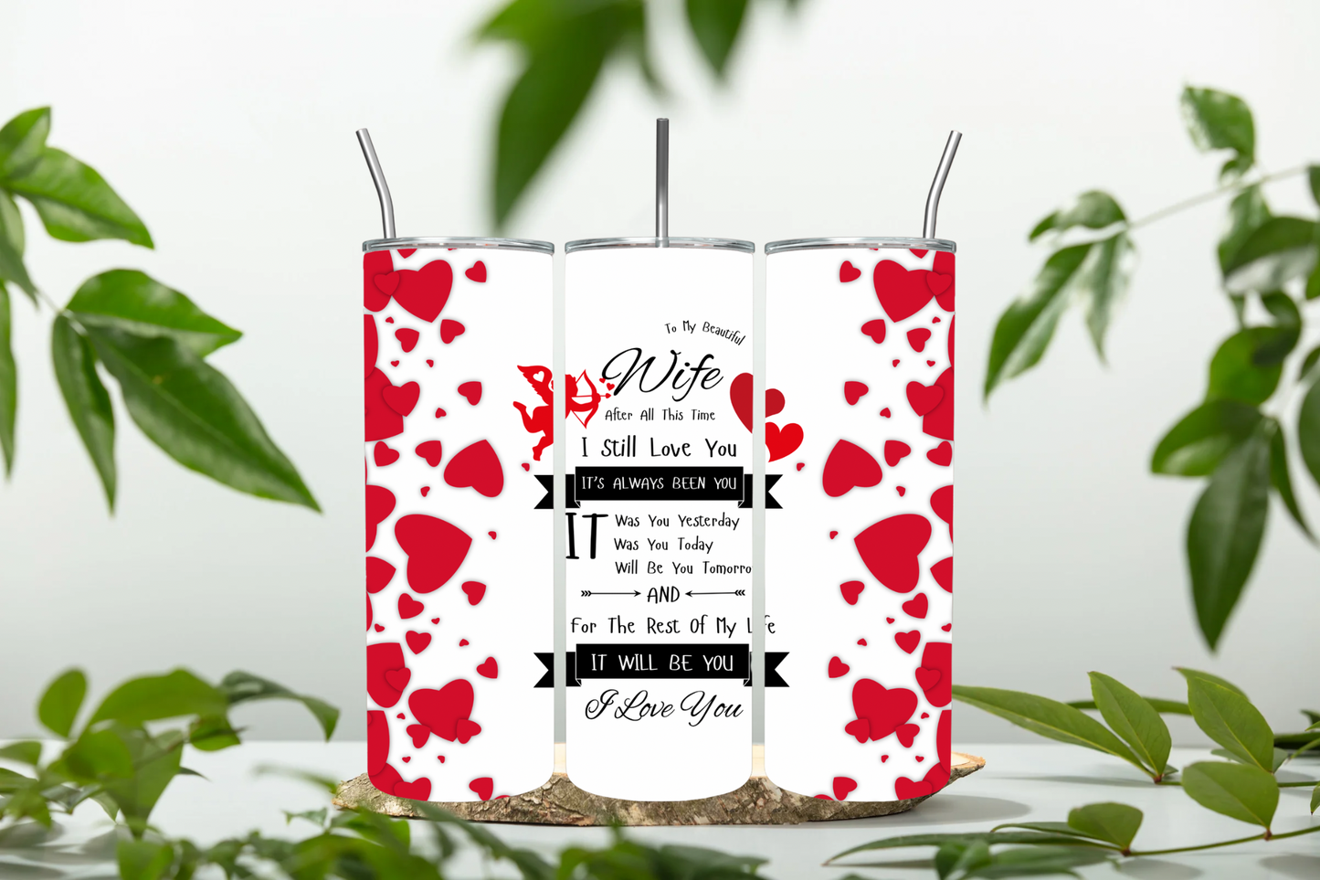 20oz Valentines tumbler